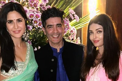 Aishwarya Rai Bachchan and Katrina Kaif Turn Heads At Manish Malhotra's Diwali Bash; See Pics
