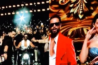 IIFA 2024: Shahid Kapoor Makes A Stylish Entry On Bike, Dances With Kriti Sanon On ‘Laal Peeli Ankhiyan’
