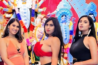Models Wear ‘Rebellious’ Outfits At Kolkata Durga Puja Pandal, Spark Row On Internet