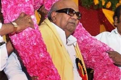 Karunanidhi hospitalised for high fever