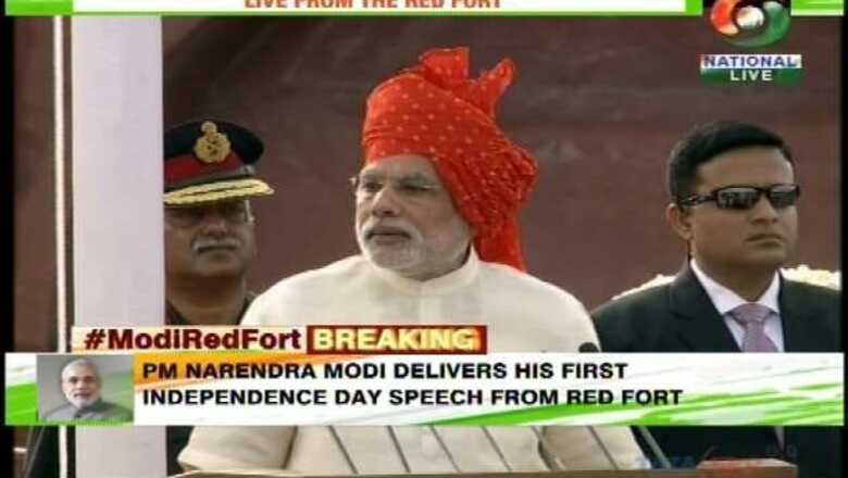 PM Narendra Modi addresses nation on Independence Day: As it happened