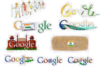 India's Independence Day: The Google doodles from 2003 to 2015