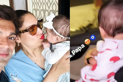Bipasha Basu Shares Video Of Daughter Devi Enjoying A Car Ride On Papa Karan Singh Grover's Lap; Watch