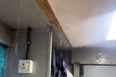 Watch: Water Leaks From Roof Of Maharashtra-Bihar Train's AC Coach