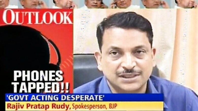 Opposition flays govt on phone tapping issue
