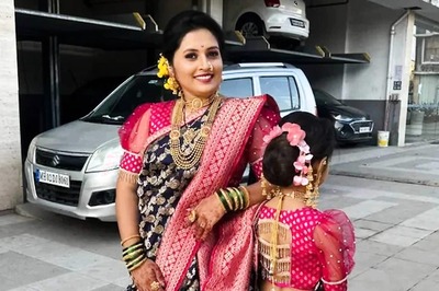 Marathi Actress Vedashri Dali Posts Adorable Photos With Daughter Spruha