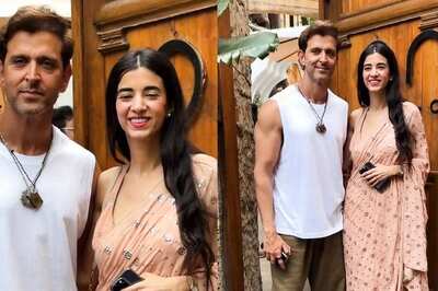 Hrithik Roshan, Saba Azad Serve Stylish Couple Goal, Step Out To Celebrate Pinkie Roshan’s Birthday; Watch