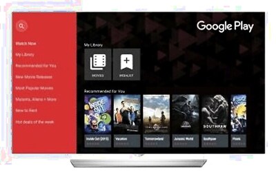 LG's smart TVs to offer Google Play movies