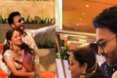 Ankita Lokhande and Vicky Jain's Mehendi Ceremony: Bride, Groom Groove to Bolly Tracks, Try Their Hand at Painting