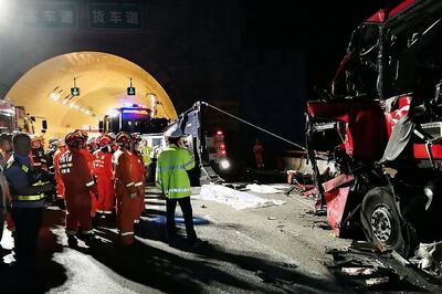 At Least 36 Killed in China Bus Crash: State Media