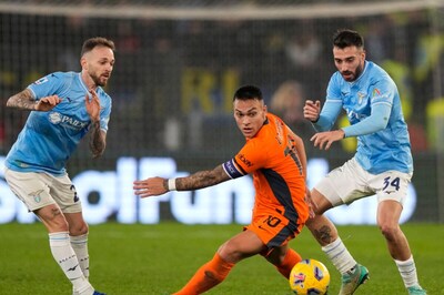 Serie A: Martinez and Thuram Score as Inter Milan Extend Lead with 2-0 Win vs Lazio