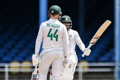 Temba Bavuma, Tony De Zorzi Help South Africa Take Control Of 1st West Indies Test