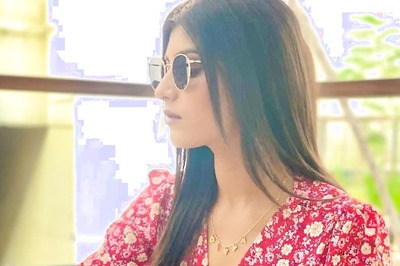 Actress Divya Suresh Slays In A Red And White Floral Printed Dress, See Pics