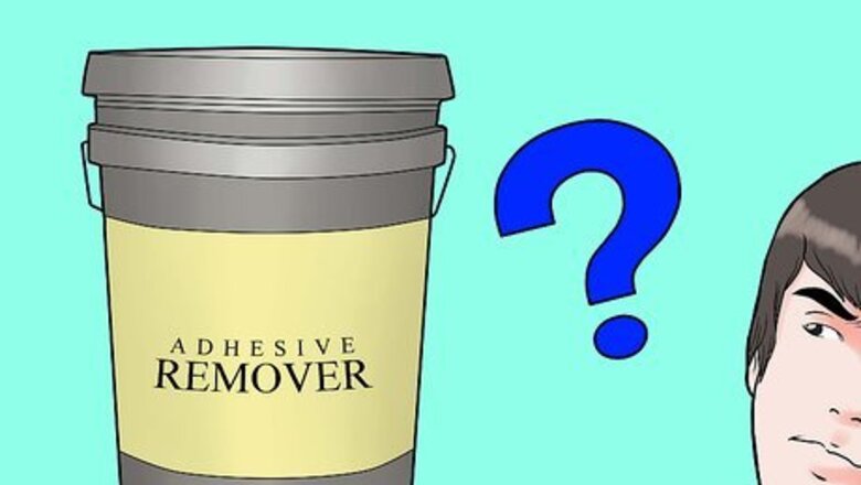 How to Remove Adhesive From Concrete