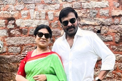 Chiranjeevi Looks Uber Cool As He Poses With His Wife In Unseen Birthday Celebration Pic