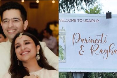 Hoarding For Parineeti Chopra, Raghav Chadha Wedding At Udaipur Airport; Watch