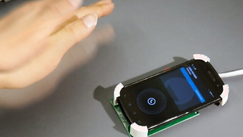 SideSwipe lets you control your smartphone with in-air hand gestures