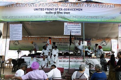 Defence veterans to continue protest, fast-unto-death for One Rank One Pension, say their motto is do or die