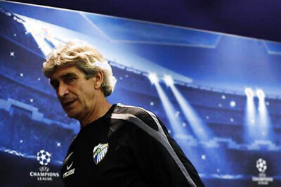 Malaga coach Pellegrini back for Dortmund quarter-final