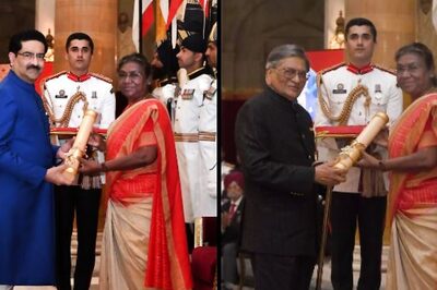 Padma Awards 2023: Prez Murmu Confers Honour to Kumar Mangalam Birla, Late Rakesh Jhunjhunwala