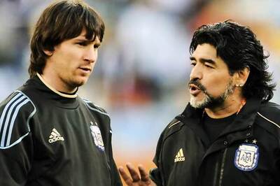 Diego Maradona inspired me to play football: Lionel Messi