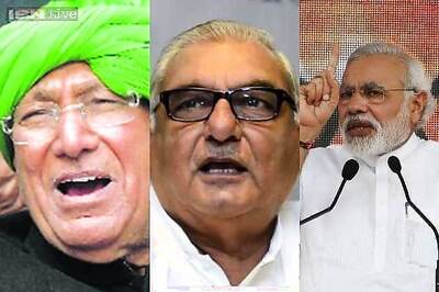 Triangular fight in Haryana, Congress banks on development, BJP on change, INLD on sympathy