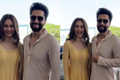 Rakul Preet Singh And Jackky Bhagnani's First Public Appearance In Gorgeous Ethnic Attires Was Like A Dream