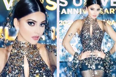 Urvashi Rautela's Miss Universe Pageant Black Net Dress Cost Whopping Rs. 40 Lakh