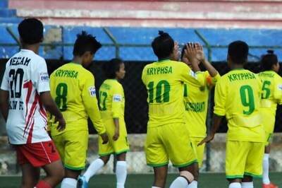 Indian Women's League: Kryphsa Continue Winning Run with 4-goal Victory Over BBK DAV