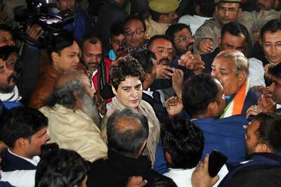 UP Police Rejects Allegations That Priyanka Gandhi Was Manhandled by Cops in Lucknow