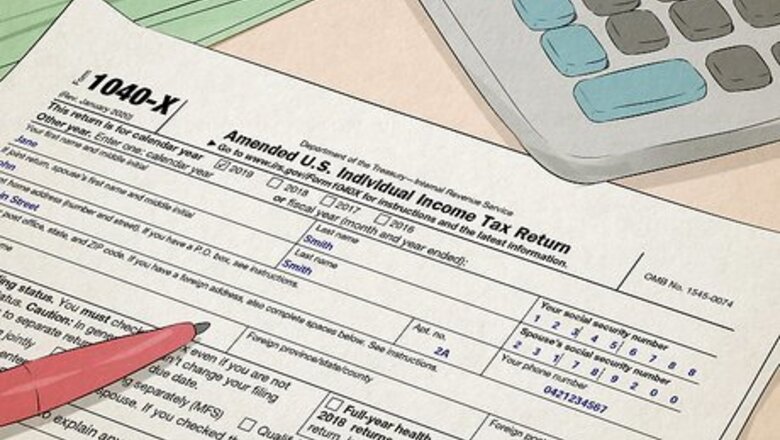 How to Fill Out a US 1040X Tax Return