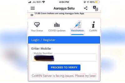 Co-WIN Platform Crashes As COVID Vaccine Registrations for All Adults Goes Live; Errors in Aarogya Setu