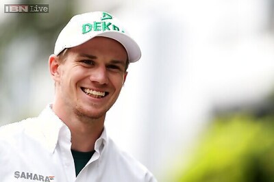 Force India's Hulkenberg finishes fifth in Malaysia