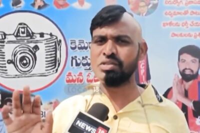 Telangana Elections: Unemployed Youth Campaigns With Half-shaved Head As Independent Candidate
