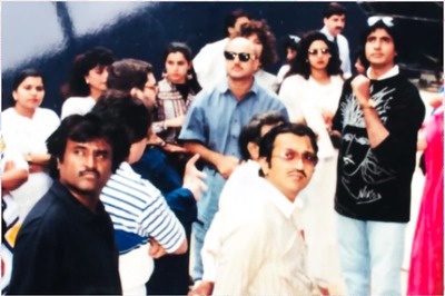 Here's a Rare Throwback Pic of Rajinikanth with Amitabh Bachchan and Sridevi