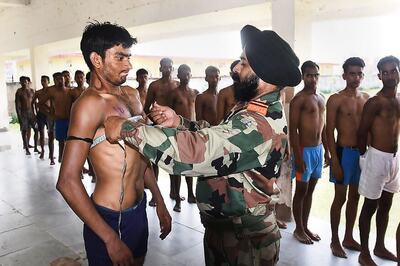 29,000 Youths Register for Army Recruitment Rally in Jammu Region