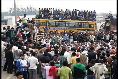 Situation tense in Haryana; Army conducts flag march