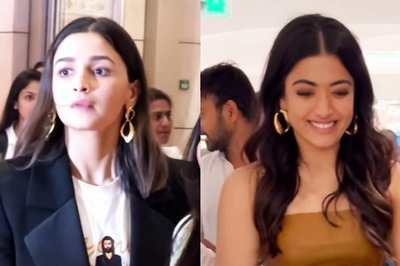 Alia Bhatt Hugs Rashmika Mandanna At Animal Screening, Netizens Ask 'Why So Awkward?' | Viral Video