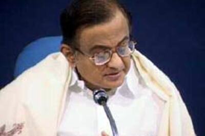 Global markets down, says Chidambaram