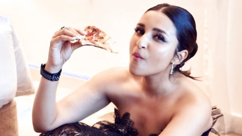 Parineeti Chopra Celebrates Post Red Carpet Appearance By Feasting on Pizza; See Pics
