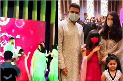 Aaradhya Dances to Desi Girl with Abhishek at Aishwarya Rai Bachchan's Cousin's Wedding