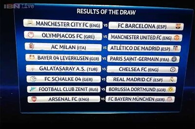 Champions League: Man City face Barcelona, Arsenal get Bayern Munich