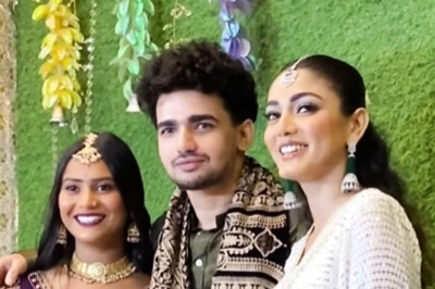 Adnaan Shaikh Wedding: Bigg Boss BFFs Sana Makbul, Vishal Pandey, Shivani Kumar At Sangeet Ceremony