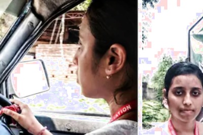 In West Bengal, Bankura Girl Drives Hearse Vehicle With Pride