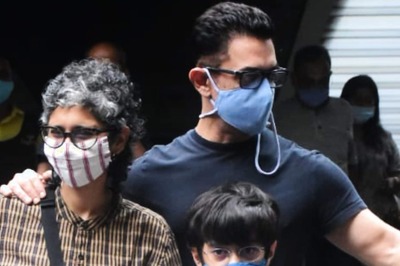 Aamir Khan, Kiran Rao Clicked Together with Son Azad Rao Khan Post Lunch; See Pics