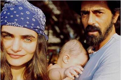Arjun Rampal Posts Throwback Picture with Beau Gabriella Demetriades, Baby Arik
