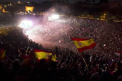 Spain erupts in joy after historic Euro win