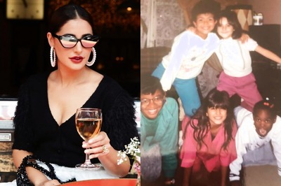 Nargis Fakhri Shares Picture with Friends from Public Housing Projects