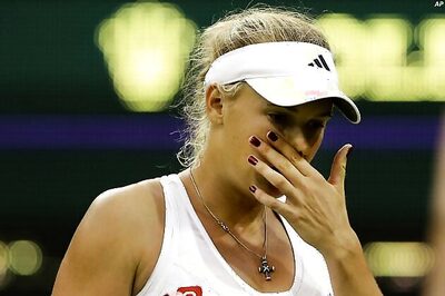 Wozniacki crashes out of Wimbledon in 1st round