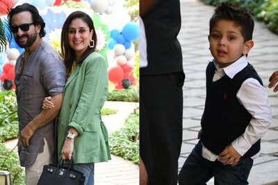 Kareena Kapoor and Saif Ali Khan Hold Hands, Flaunt Bright Smiles As They Celebrate Jeh's Birthday